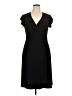 Scarlett Solid Black Cocktail Dress Size 16 - photo 1
