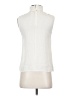 Theory 100% Silk Ivory Sleeveless Silk Top Size P (petite) - photo 2