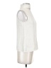 Theory 100% Silk Ivory Sleeveless Silk Top Size P (petite) - photo 4