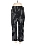 Premise Studio Stripes Black Casual Pants Size M - photo 2
