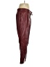 BCBGeneration 100% Polyurethane Burgundy Casual Pants Size L - photo 4