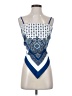 Unbranded 100% Polyester Blue Sleeveless Blouse Size S - photo 1