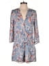 Joie 100% Silk Floral Blue Romper Size XS - photo 1
