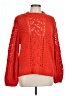 Lou & Grey Hearts Red Pullover Sweater Size L - photo 1