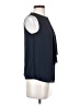 MNG 100% Polyester Blue Sleeveless Blouse Size 2 - photo 4