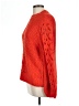 Lou & Grey Hearts Red Pullover Sweater Size L - photo 5