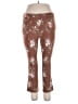 Haver + Blair Floral Brown Casual Pants Size XL - photo 1