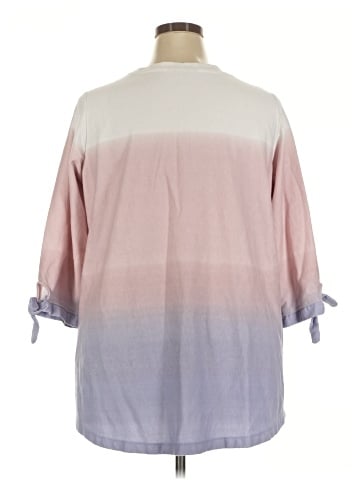 Woman Within 3/4 Sleeve T-Shirt (view 2)