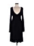Max Studio Solid Black Casual Dress Size M - photo 1