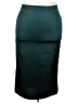 Shein Curve Color Block Teal Casual Skirt Size 3X - photo 1
