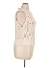 FRAME 100% Cotton Ivory Sweater Vest Size XL - photo 4