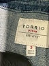Torrid Blue Denim Vest Size 3X Plus (3) - photo 6