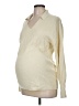 Gap - Maternity Ivory Pullover Sweater Size Med Maternity - photo 1
