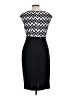 Connected Apparel Chevron-herringbone Black Cocktail Dress Size 12 - photo 2