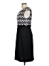 Connected Apparel Chevron-herringbone Black Cocktail Dress Size 12 - photo 5