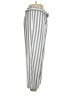 Shasa 100% Polyester Stripes Gray Casual Pants Size L - photo 4