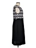 Connected Apparel Chevron-herringbone Black Cocktail Dress Size 12 - photo 4