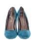 Unbranded Color Block Teal Heels Size 9 - photo 2