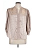 Mine Tan 3/4 Sleeve Blouse Size L - photo 1