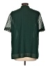 Unbranded 100% Polyester Green Short Sleeve Blouse Size XL - photo 2