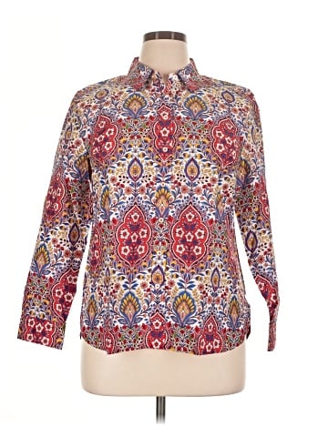 Talbots 3/4 Sleeve Blouse (view 1)