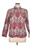 Talbots Paisley Red 3/4 Sleeve Blouse Size XL Petite - photo 1