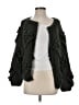 Francesca's 100% Acrylic Green Cardigan Size S - photo 1