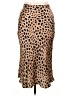 Réalisation Animal Print Tan Casual Skirt Size XL - photo 1