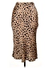 Réalisation Animal Print Tan Casual Skirt Size XL - photo 2
