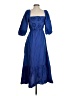 Assorted Brands 100% Cotton Paisley Blue Casual Dress Size S - photo 2