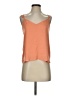 Evereve 100% Polyester Orange Tank Top Size XS - photo 1