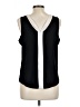 Candie's Black Sleeveless Blouse Size L - photo 2