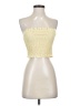 Shein 100% Polyester Yellow Sleeveless Top Size 2 - photo 1