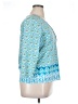 Ruby Rd. Blue 3/4 Sleeve T-Shirt Size XL - photo 4