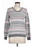 Croft & Barrow Print Gray Pullover Sweater Size L - photo 1