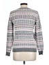 Croft & Barrow Print Gray Pullover Sweater Size L - photo 2