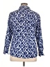Talbots Print Blue Long Sleeve Button-Down Shirt Size XL Petite - photo 2
