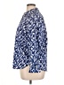 Talbots Print Blue Long Sleeve Button-Down Shirt Size XL Petite - photo 5