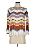 M Missoni Chevron-herringbone Ivory Pullover Sweater Size 4 - photo 1