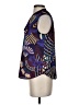 Ann Taylor 100% Polyester Purple Sleeveless Blouse Size XS - photo 5