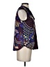 Ann Taylor 100% Polyester Purple Sleeveless Blouse Size XS - photo 4