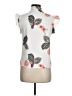 Unbranded 100% Polyester Ivory White Short Sleeve Blouse Size M - photo 2