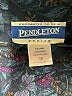 Pendleton 100% Rayon Paisley Black Long Sleeve Blouse Size 10 Petite - photo 7