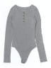 American Eagle Outfitters Gray Bodysuit Size S - photo 1