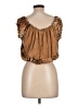 Assorted Brands Brown Sleeveless Blouse Size L - photo 2