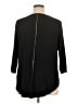 Edista Black 3/4 Sleeve Top Size 1X - photo 2