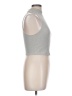 Glassons Silver Short Sleeve Turtleneck Size L - photo 4