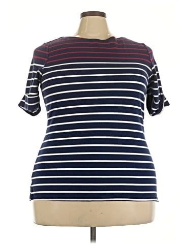 Karen Scott Short Sleeve Top (view 1)