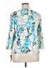 Ruby Rd. Blue 3/4 Sleeve T-Shirt Size XL - photo 1