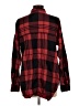 Old Navy Plaid Red Long Sleeve Button-Down Shirt Size L - photo 2